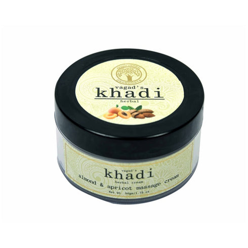 Vagad's Khadi Herbal Almond & Apricot Massage Cream 50 g